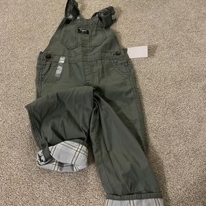 Boys Oshkosh overalls size 5 NWT